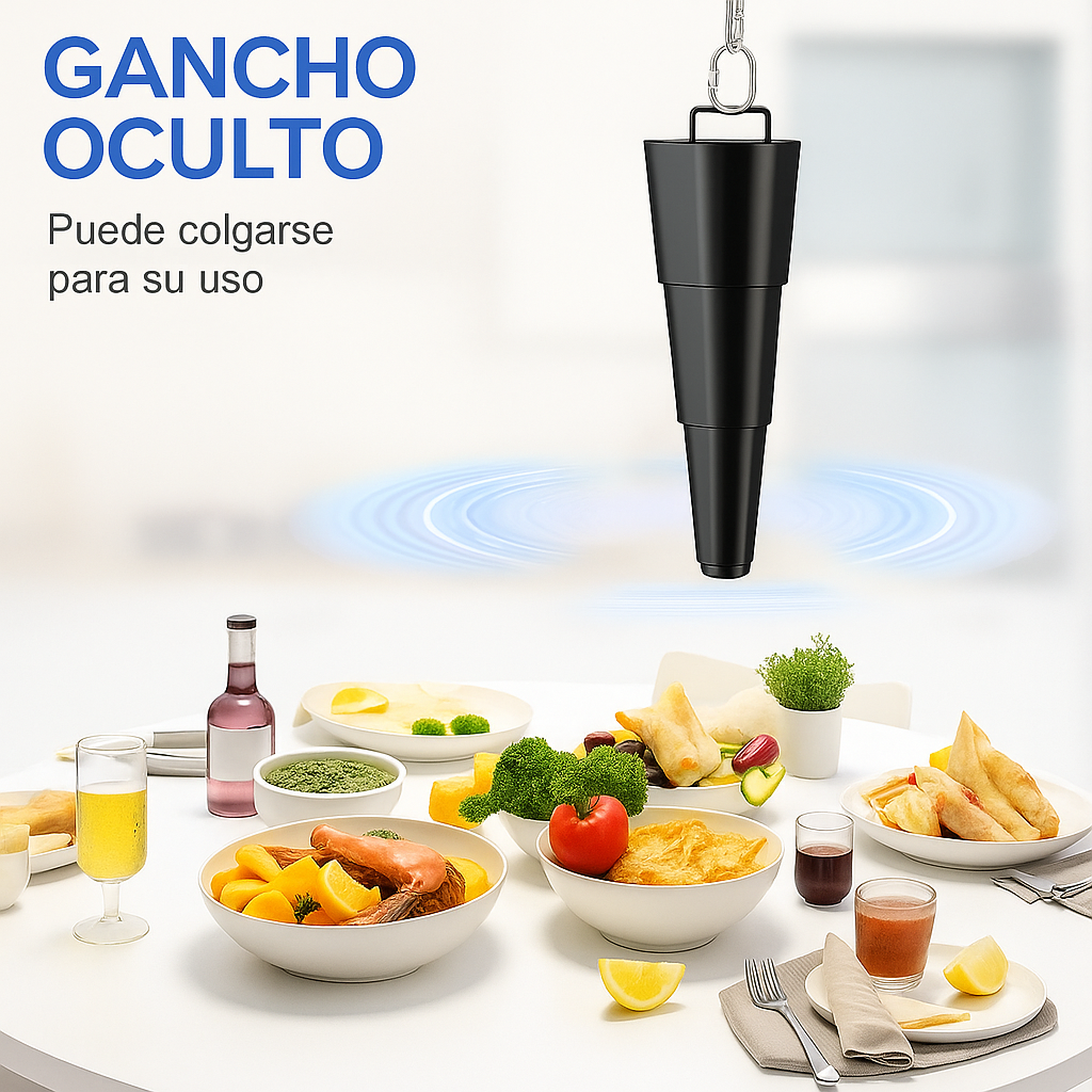 2 ventiladores anti-moscas