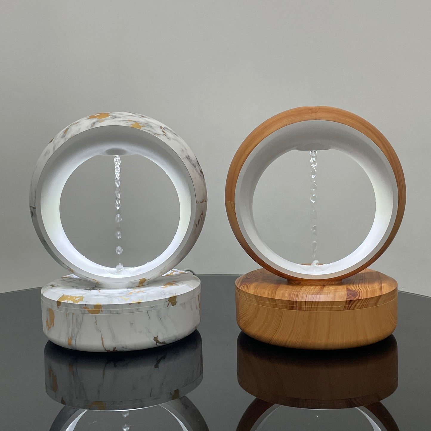 Humidificador antigravedad cero de goteo de agua