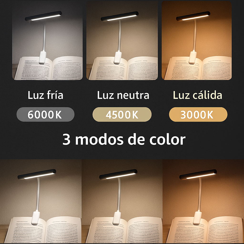 Luz de lectura de USB