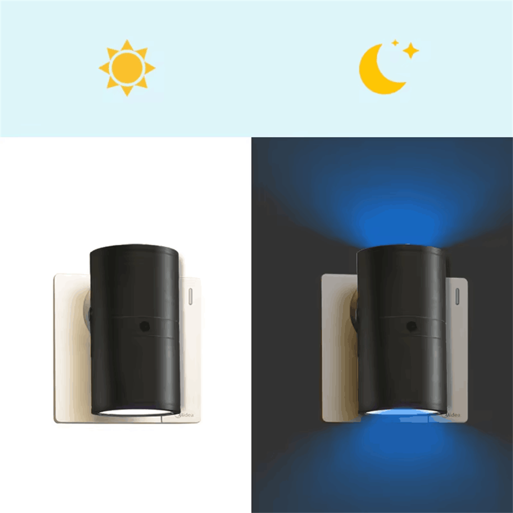 Luz nocturna ajustable con luz acogedora