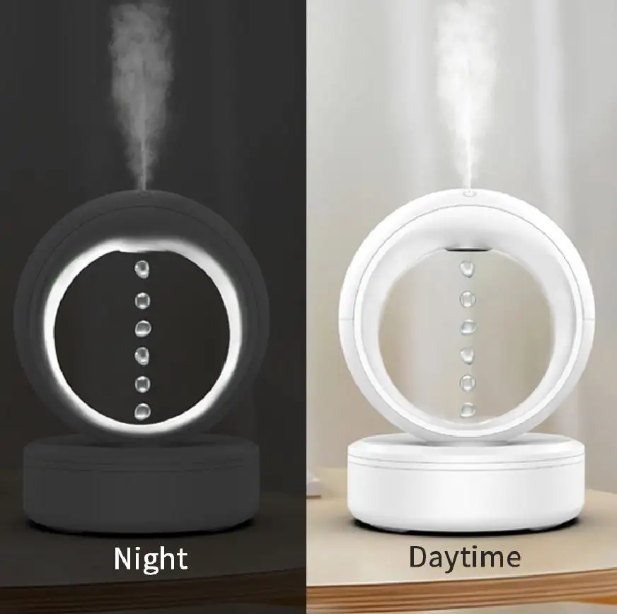 Humidificador antigravedad cero de goteo de agua