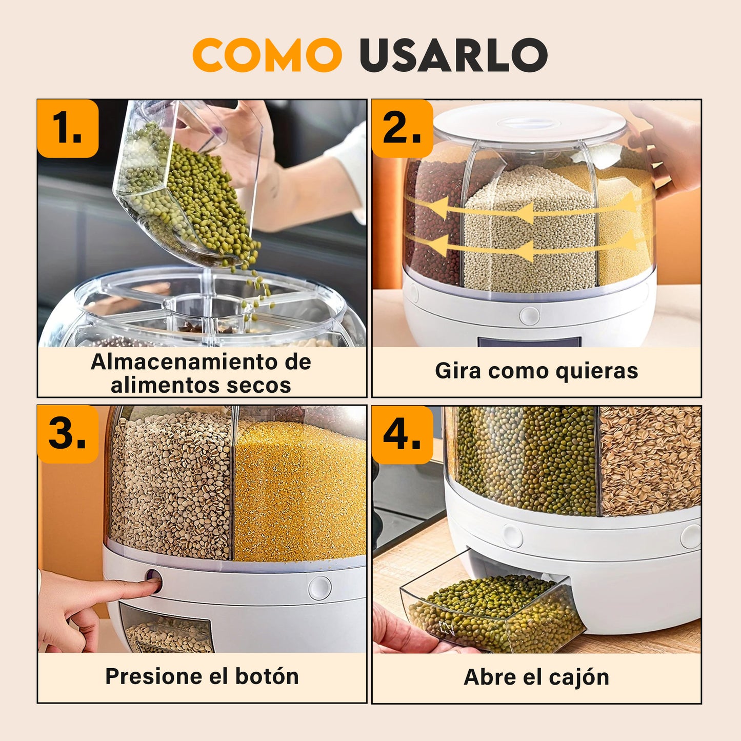 dispensador de alimentos