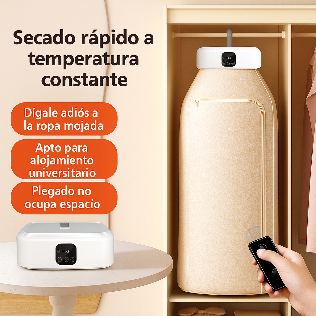 Secador de ropa electrico multifuncional