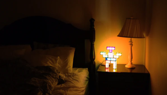 Piezas led de Tetris
