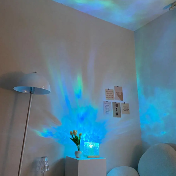 Proyector de luz Aurora de ola de mar