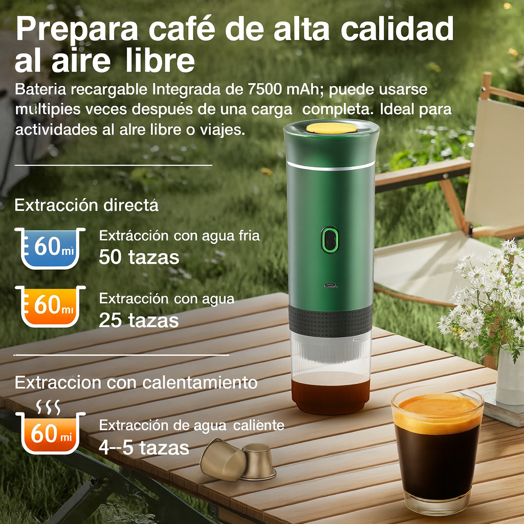 Cafetera Espresso portátil