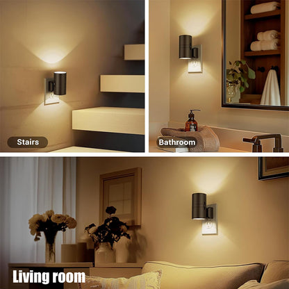 Luz nocturna ajustable con luz acogedora