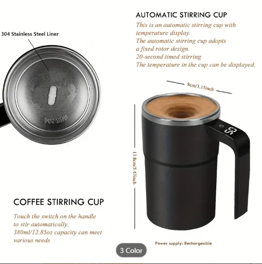 Taza de agitación magnética