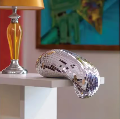 Bola de disco derretida
