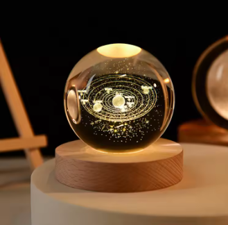 Lampara de bola de cristal