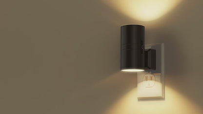 Luz nocturna ajustable con luz acogedora