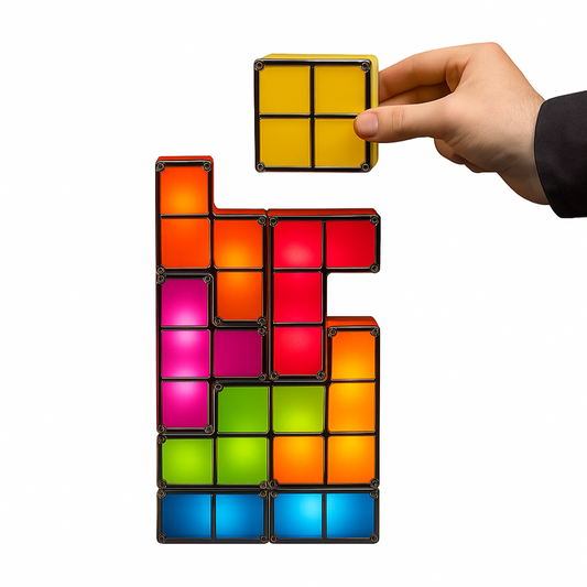 Piezas led de Tetris