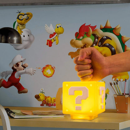 Bloque de interrogación de Mario Bros-Luz LED